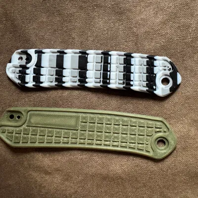 Civivi Vision FG Scales-FRAG – Bộ scales hoạ tiết frag pattern