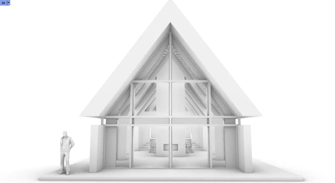 Mô hình 3D Skagen Klitgård House của PAX Architects - Image 2