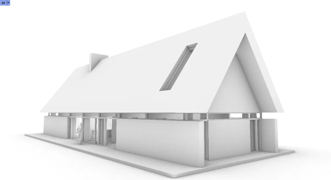 Mô hình 3D Skagen Klitgård House của PAX Architects - Image 3