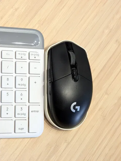 Khay đặt Logitech G305 cho bàn phím (dùng ở phòng khách) - Image 1