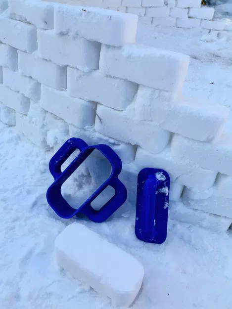 Snowbricker – Khuôn ép gạch tuyết - Image 1