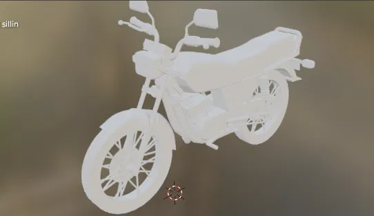 Mẫu 3D rx115 (xe máy) - Image 1