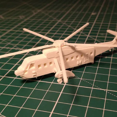 Sikorsky S-61 Kit Card – Mẫu trực thăng lắp ráp