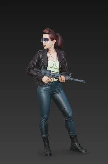 Nhân vật nữ GTA 5 (GTA5) – Personaje Femenino GTA5 / Female GTA 5 Character - Image 1