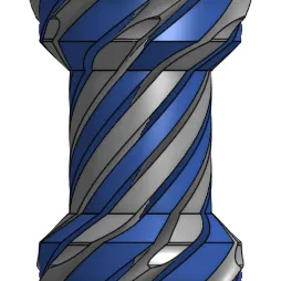 Quân Xe (Rook) Fidget Xoắn Ốc (Spiral Fidget Rook)