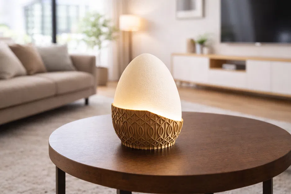 Đèn trứng Phục Sinh (Osterei Lampe) – Osterlampe Ostern Osterei - Image 1