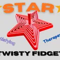 Fidget Xoắn Hình Ngôi Sao Cực Đã (Spectacular Star Shaped Twist Fidget) - Thumbnail 1