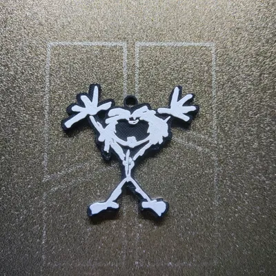 Móc khóa logo Pearl Jam 3D