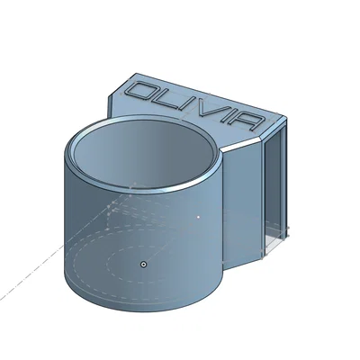 Giá đỡ chai gắn đầu giường (kèm bản không chữ)