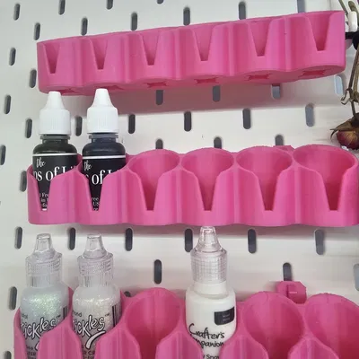 Giá đỡ chai sơn 26mm cho bảng pegboard IKEA/SKADIS