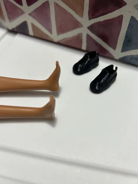 Giày vừa cho Barbie chân bè (flat foot) - Image 4