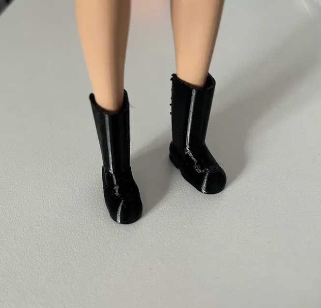 Bốt cho Barbie chân bằng (flat foot) - Image 1