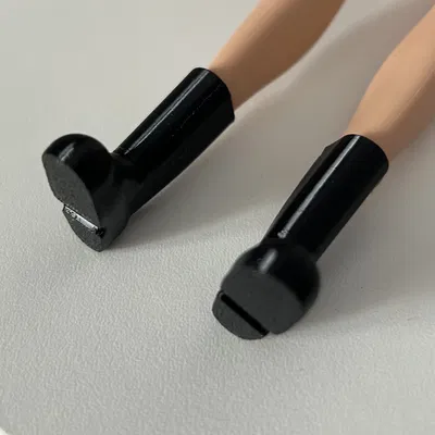 Bốt cho Barbie chân bằng (flat foot)