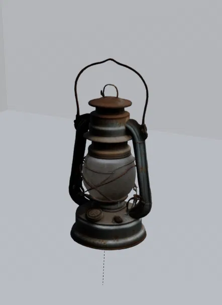 Đèn Lồng Cũ Bị Hỏng (Old Broken Lantern) - Image 1