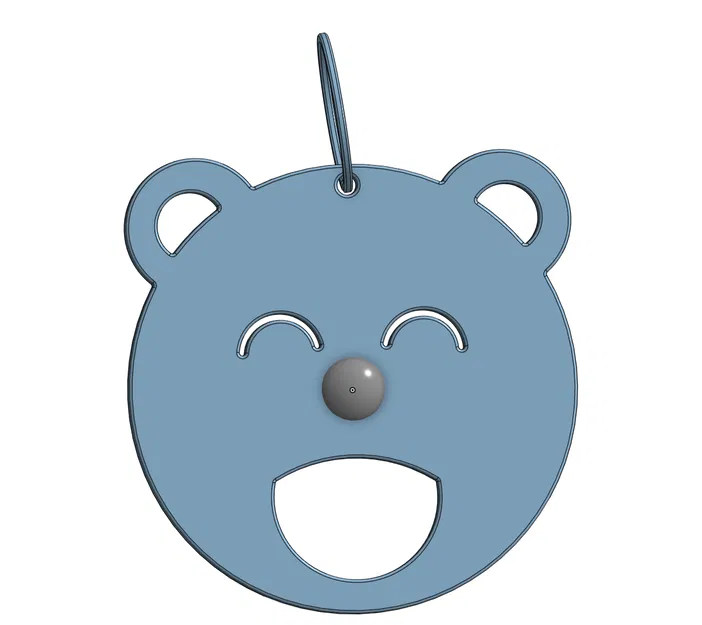 Móc Khóa Gấu Dễ Thương (Cute Bear KeyChain) - Image 1