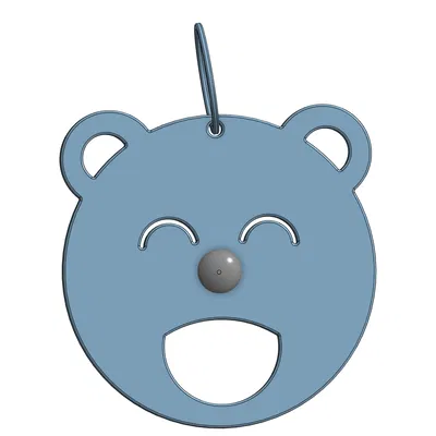 Móc Khóa Gấu Dễ Thương (Cute Bear KeyChain)