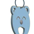Móc Khóa Gấu Dễ Thương (Cute Bear KeyChain) - Thumbnail 2