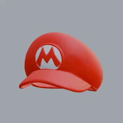 Mario Cap (Nón Mario) – Bản Replica Chuẩn Để In 3D