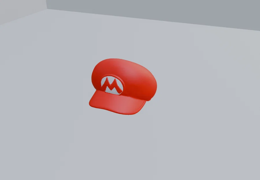 Mario Cap (Nón Mario) – Bản Replica Chuẩn Để In 3D - Image 3