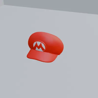 Mario Cap (Nón Mario) – Bản Replica Chuẩn Để In 3D