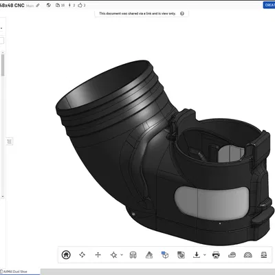 Dust Shoe Sienci Labs cho Spindle 80mm (AltMill)