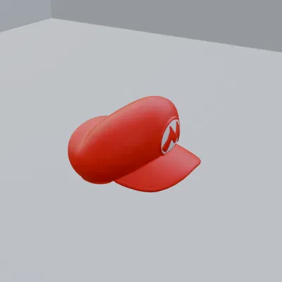 Mario Cap (Nón Mario) – Bản Replica Chuẩn Để In 3D