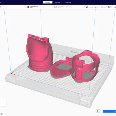 Dust Shoe Sienci Labs cho Spindle 80mm (AltMill)