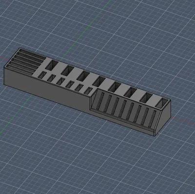 Khay Organizer USB & Thẻ Nhớ All-in-One: 14 Cổng + 14 Khe