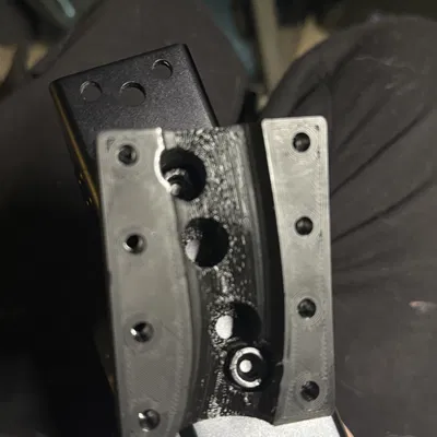 Bracket gắn MOZA HBP E-Brake cho Playseat Challenge (Vertical Fit)