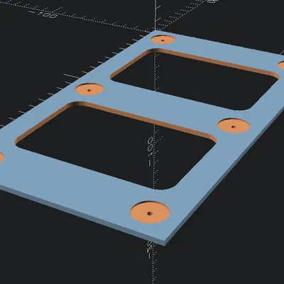 Template khoan lỗ dog hole cho workbench (Workbench dog hole template)