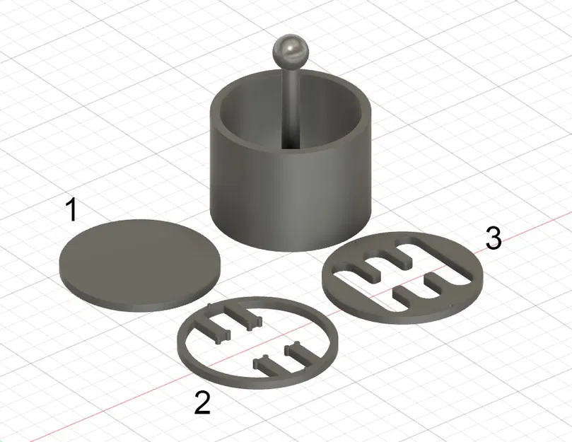 Móc khóa fidget cần số (không cần linh kiện thêm) - Image 2