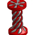 Đồ chơi fidget xoắn ốc các khối cầu xếp chồng (Stacked Sphere Spiral Fidget) - Thumbnail 1