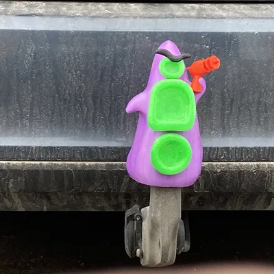 Nắp chụp hitch – tự làm loại có khóa chống mất