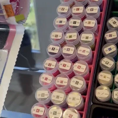 Giá Đỡ Hũ Đựng Dạng Kim Cương (Diamond Container Holder)