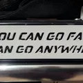 Huy hiệu “You Can Go Fast Emblems Remixed” (chữ cắt xuyên) - Thumbnail 1