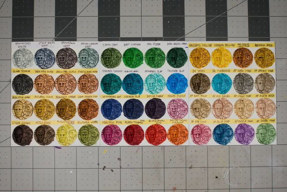 Bảng Test Màu Sơn (Paint Swatches) - Image 2