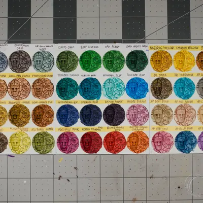 Bảng Test Màu Sơn (Paint Swatches)