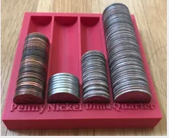 Khay/giá sắp xếp coin USA (USA COIN HOLDER/ORGINIZER) - Image 1