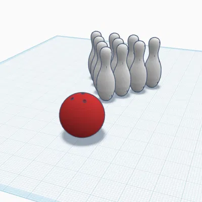 Bộ Bowling để bàn (Bowling set)