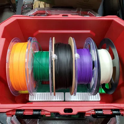 Lưu trữ filament thùng Husky 5 Gal (F360/STEP) – 5 Gal Husky Bin Filament Storage