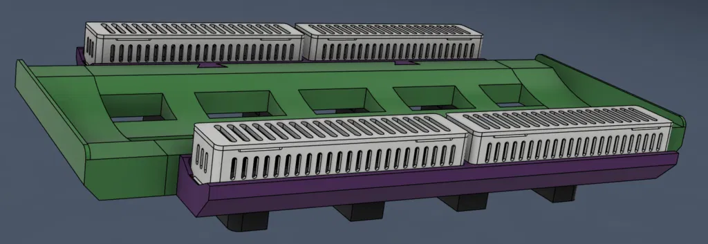 Lưu trữ filament thùng Husky 5 Gal (F360/STEP) – 5 Gal Husky Bin Filament Storage - Image 5