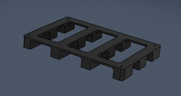 Lưu trữ filament thùng Husky 5 Gal (F360/STEP) – 5 Gal Husky Bin Filament Storage - Image 10