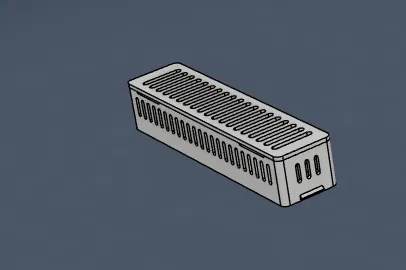 Lưu trữ filament thùng Husky 5 Gal (F360/STEP) – 5 Gal Husky Bin Filament Storage - Image 12