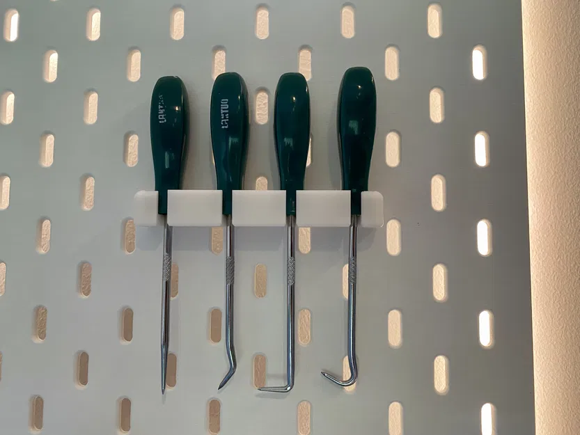 Giá treo picks và hook cho pegboard IKEA SKÅDIS - Image 1