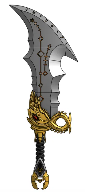 God of War: Blades of Chaos – Mẫu in 3D - Image 1