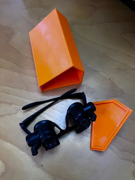 Hộp Bảo Vệ Cho Kính Lúp LED Dễ Vỡ / Kính Đeo Sửa Chữa Điện Tử - Image 2