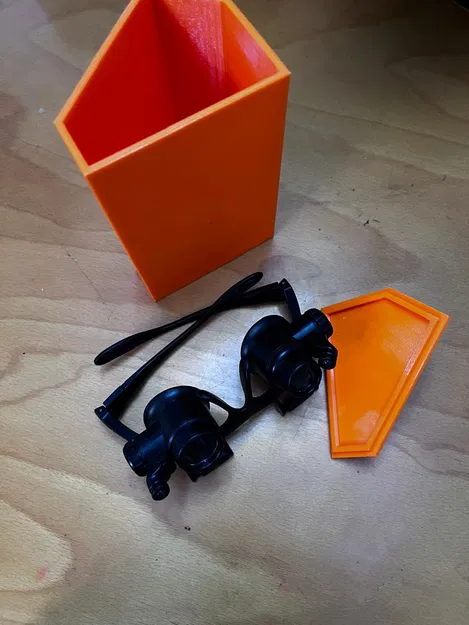 Hộp Bảo Vệ Cho Kính Lúp LED Dễ Vỡ / Kính Đeo Sửa Chữa Điện Tử - Image 3