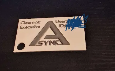 Móc khóa Backrooms A-SYNC - Image 1