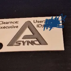 Móc khóa Backrooms A-SYNC