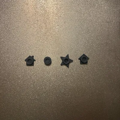 Các dạng chốt định vị cho nam châm bang Mỹ kiểu block/brick